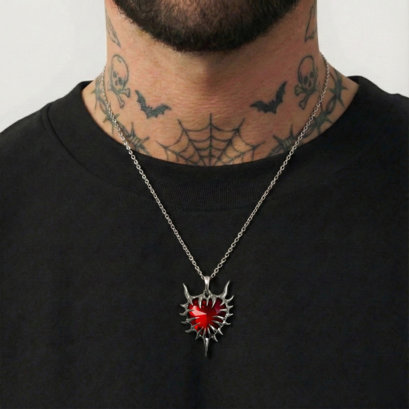 Venomous Heart Necklace