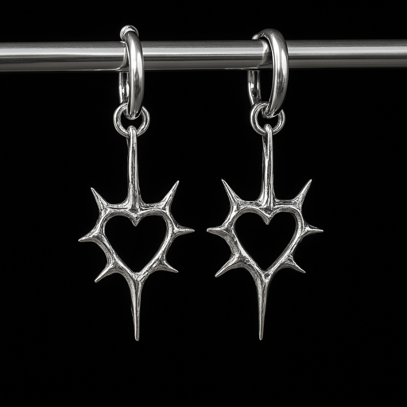 Heart of Thorns Earrings
