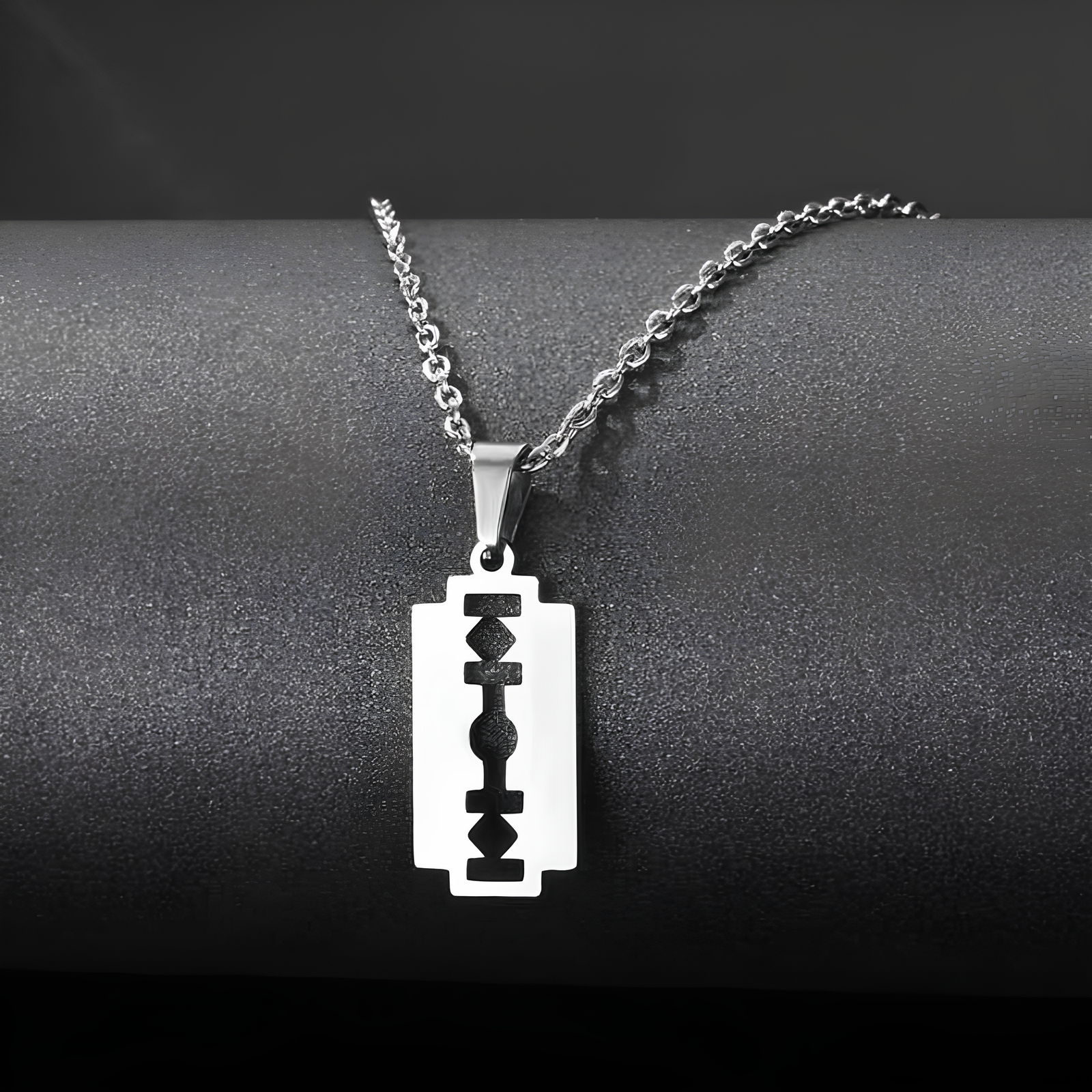 Razor Blade Necklace