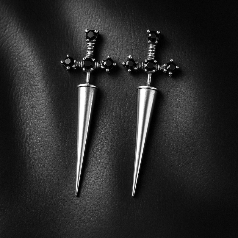 Shadow Dagger Earrings