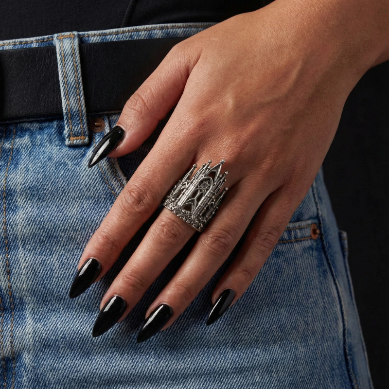 Black Faith Ring