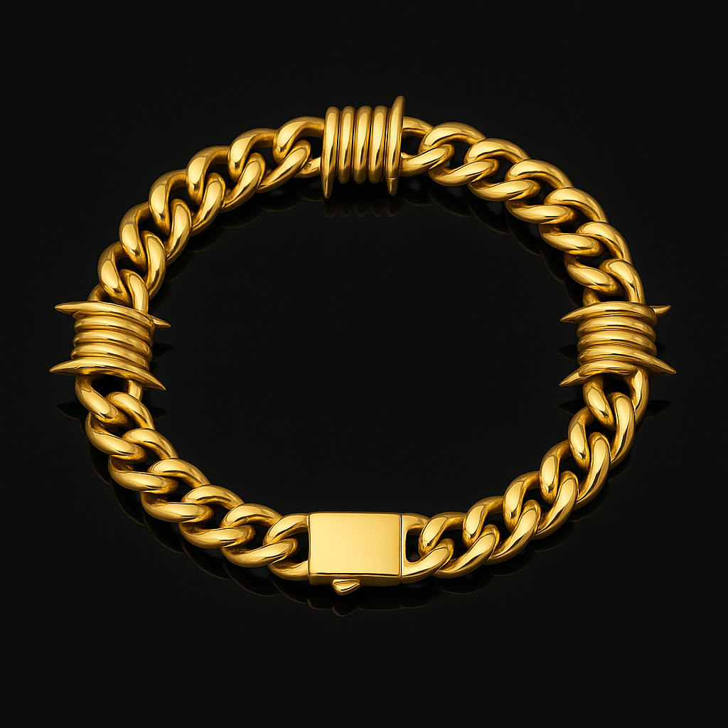 Barb Cuban Bracelet