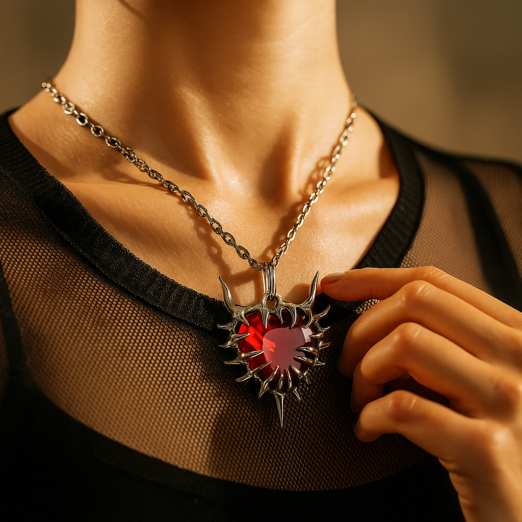 Venomous Heart Necklace