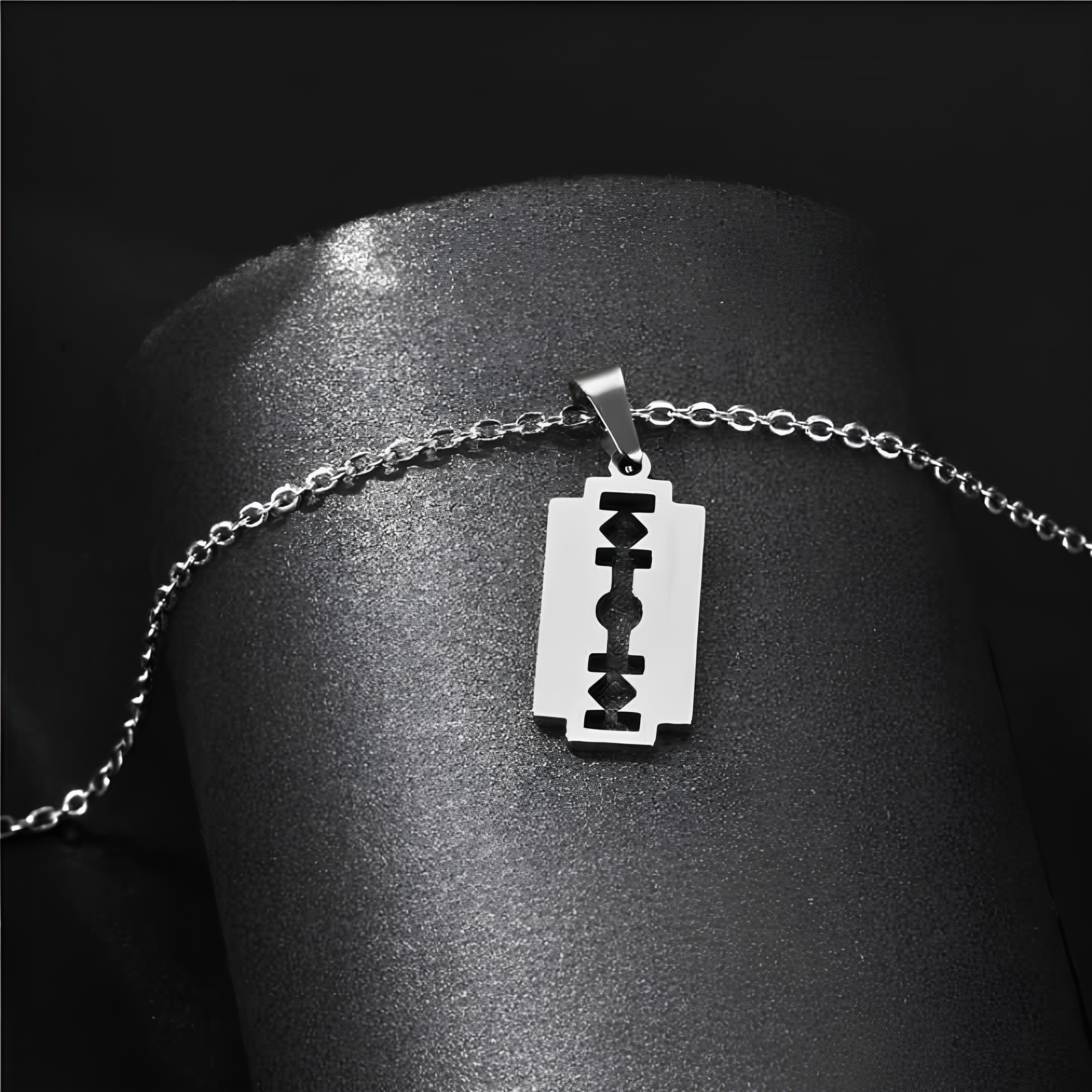 Razor Blade Necklace