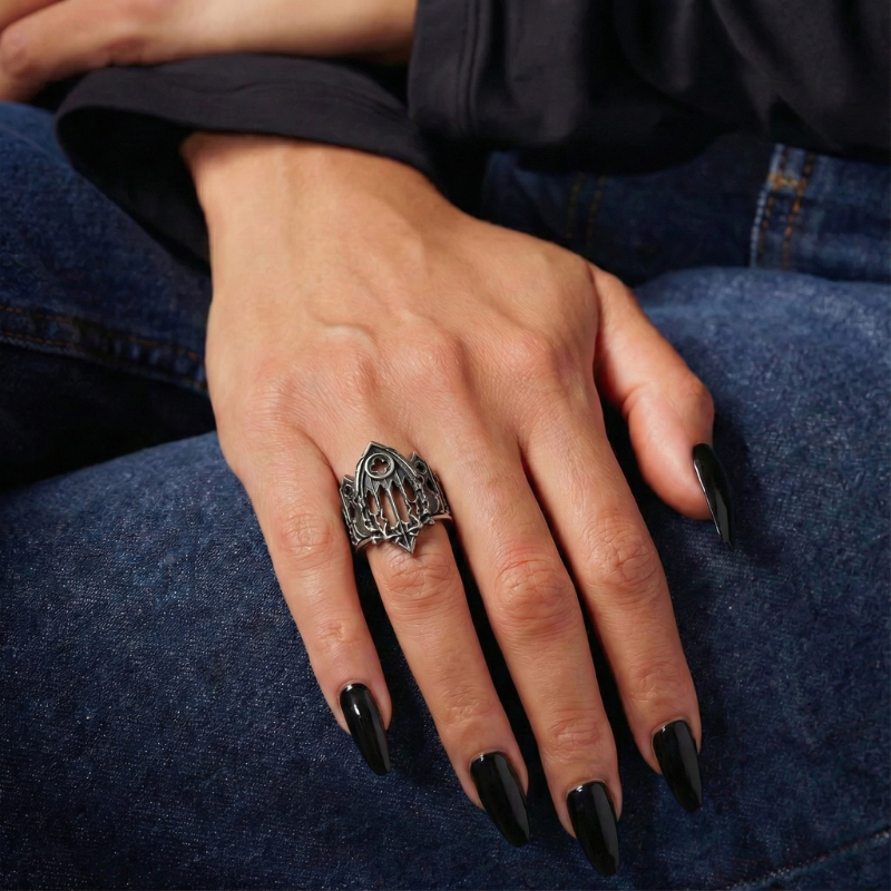 Worship Nothing Ring