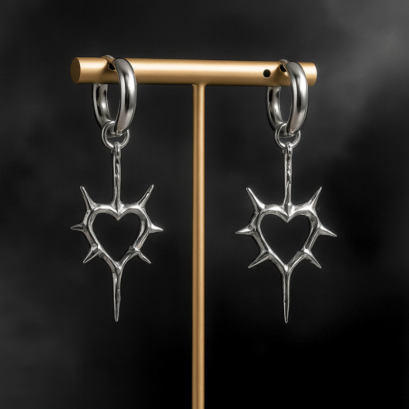 Heart of Thorns Earrings