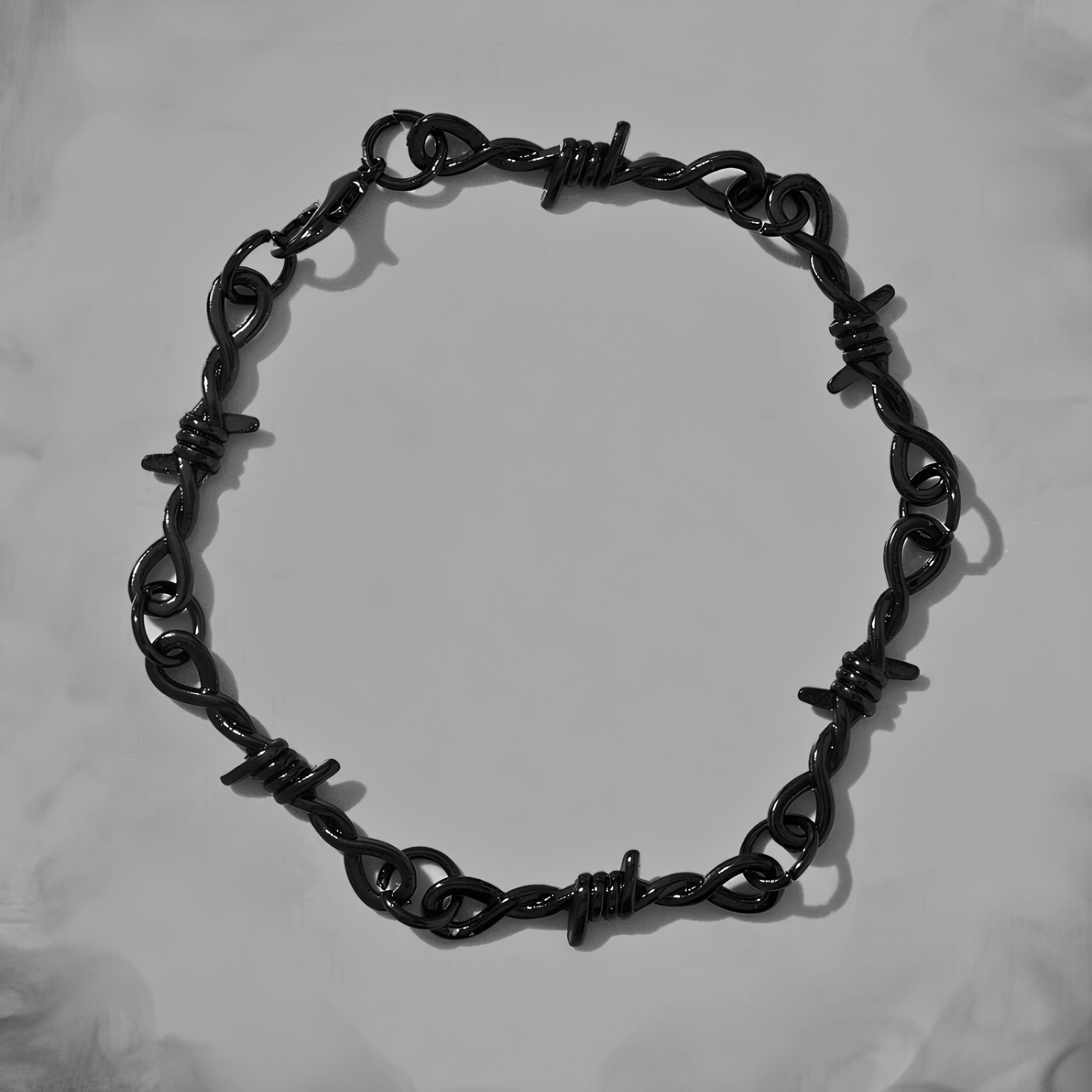 Black Barbed Wire Bracelet
