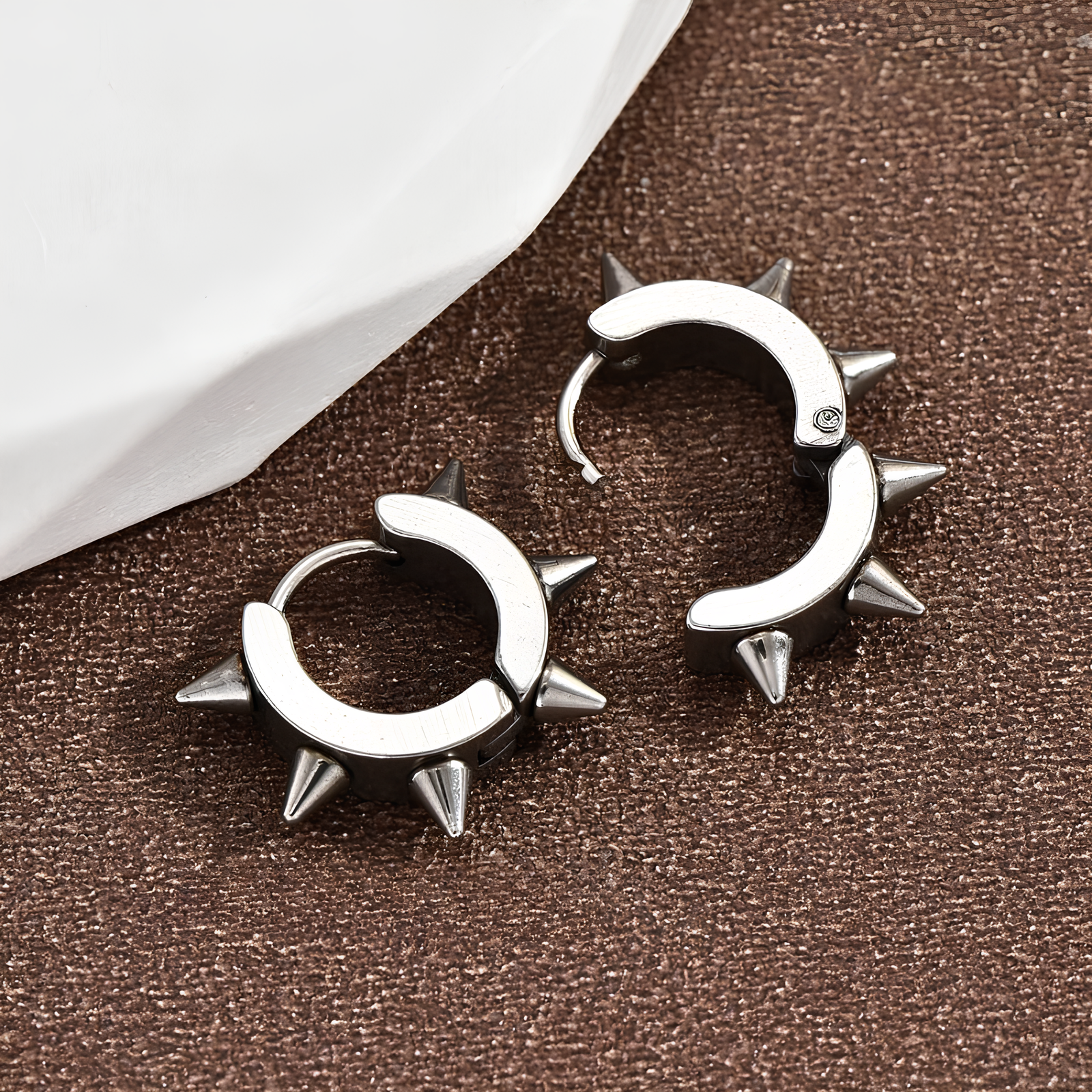 Spiked Mini Hoops