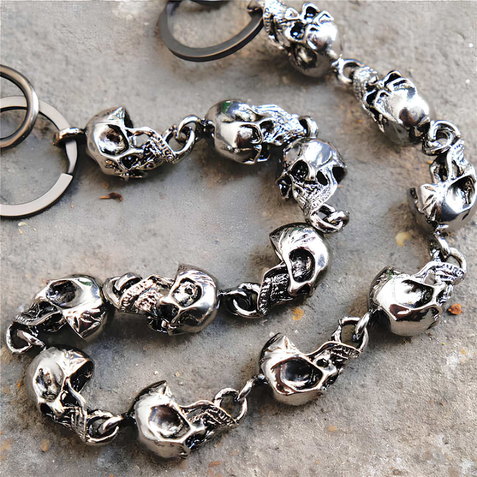 Skull Belt Chain