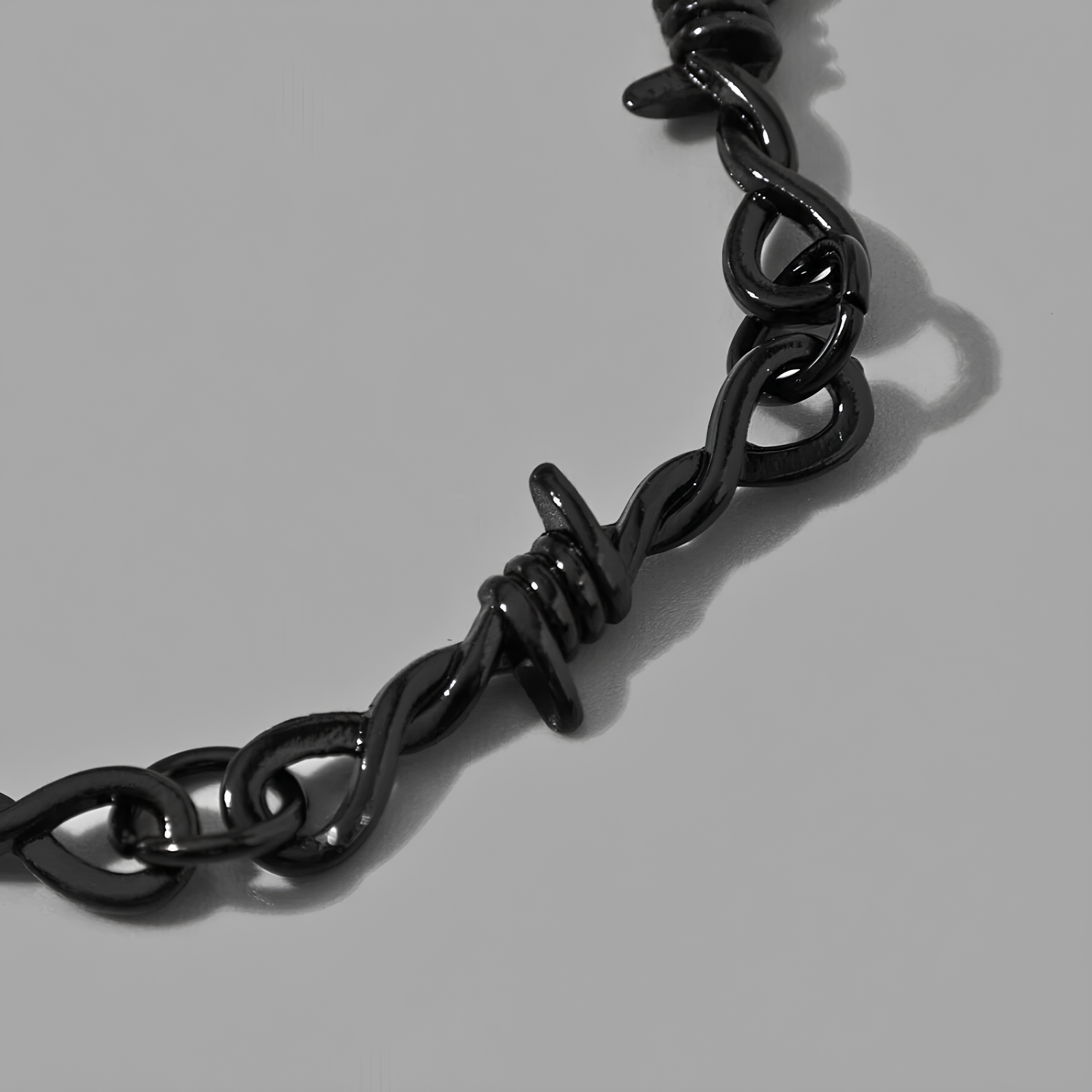 Black Barbed Wire Bracelet