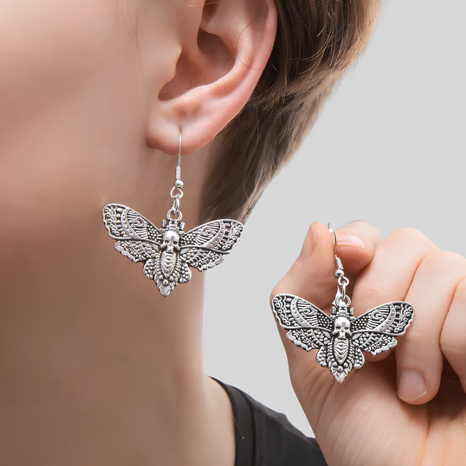 Moth Earrings