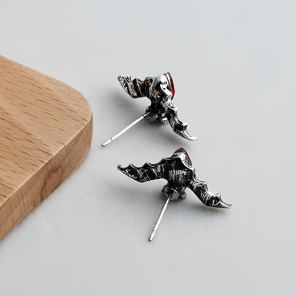 Bat Stud Earrings