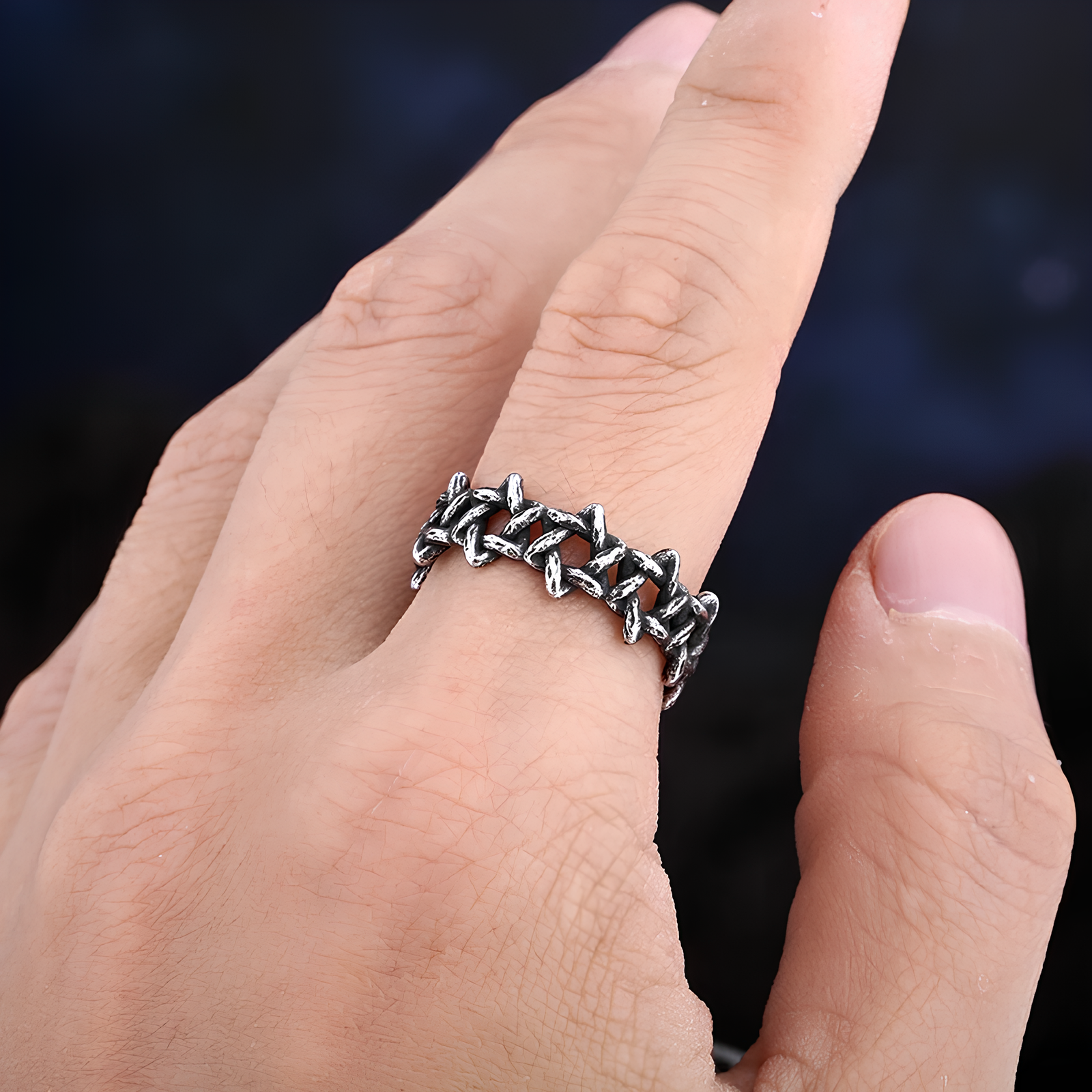 Barbed Wire Ring