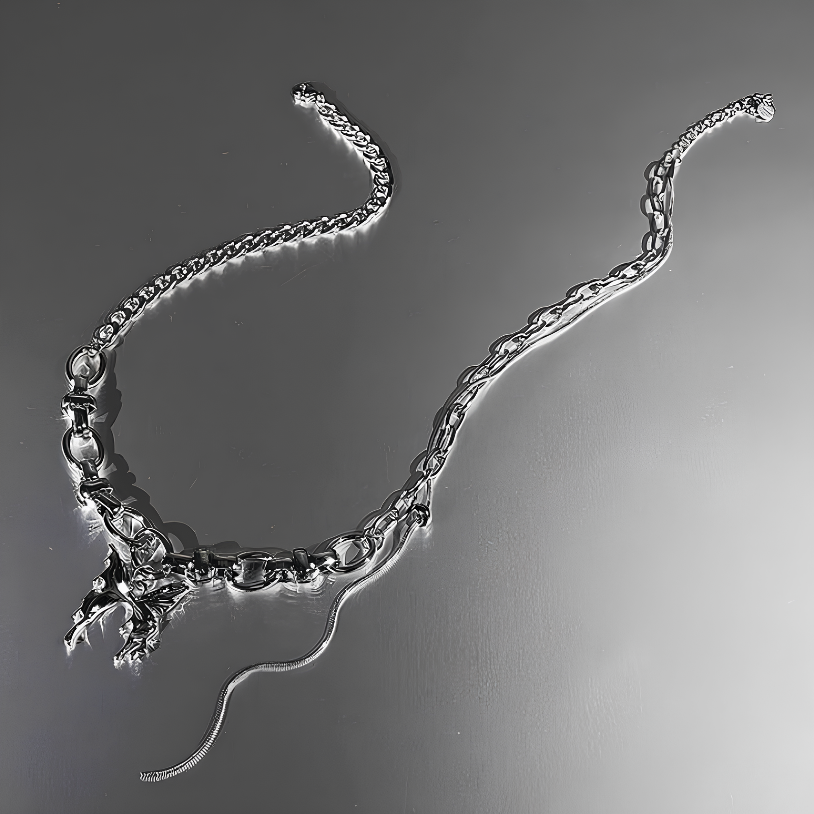 Midnight Flutter Necklace