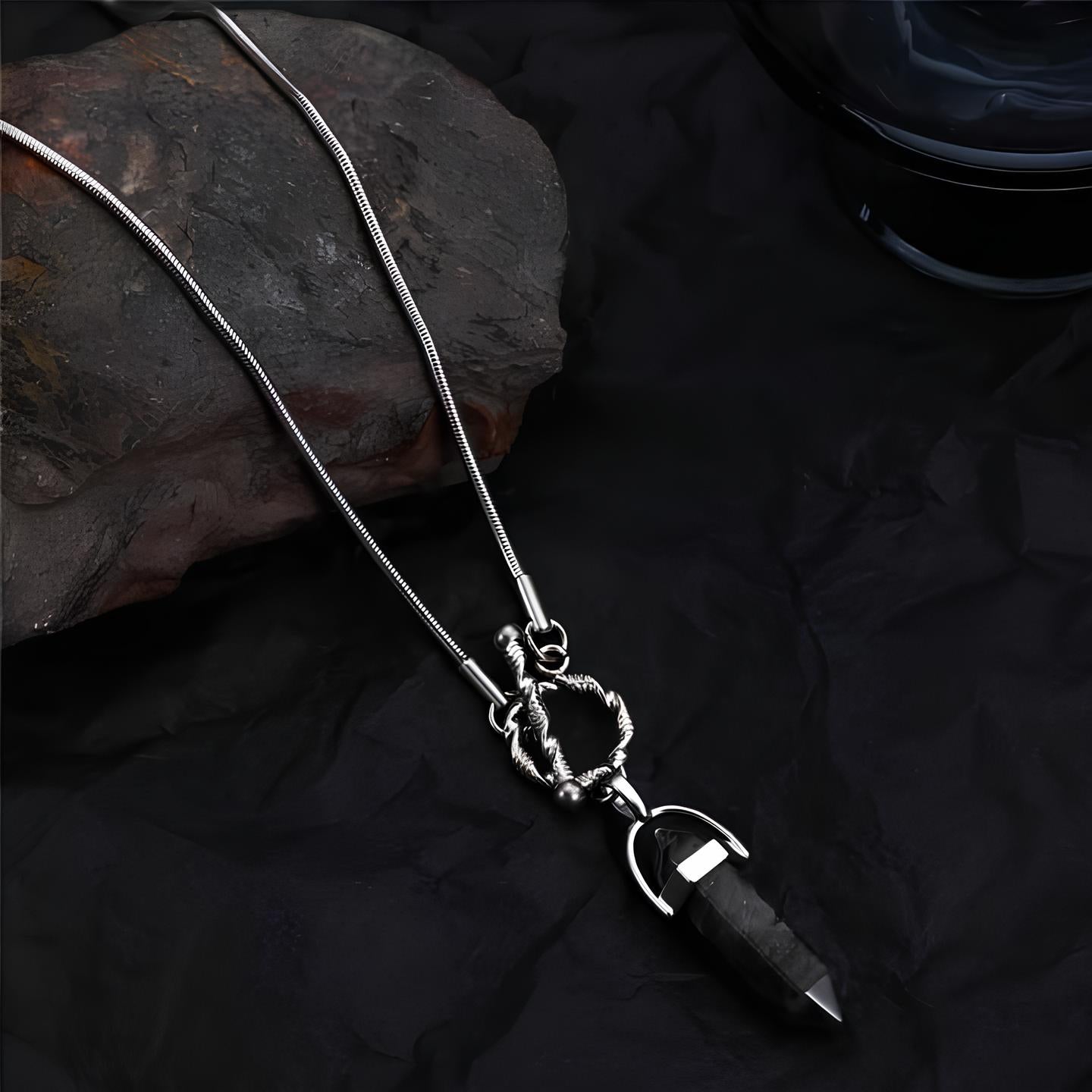 Onyx Shard Necklace