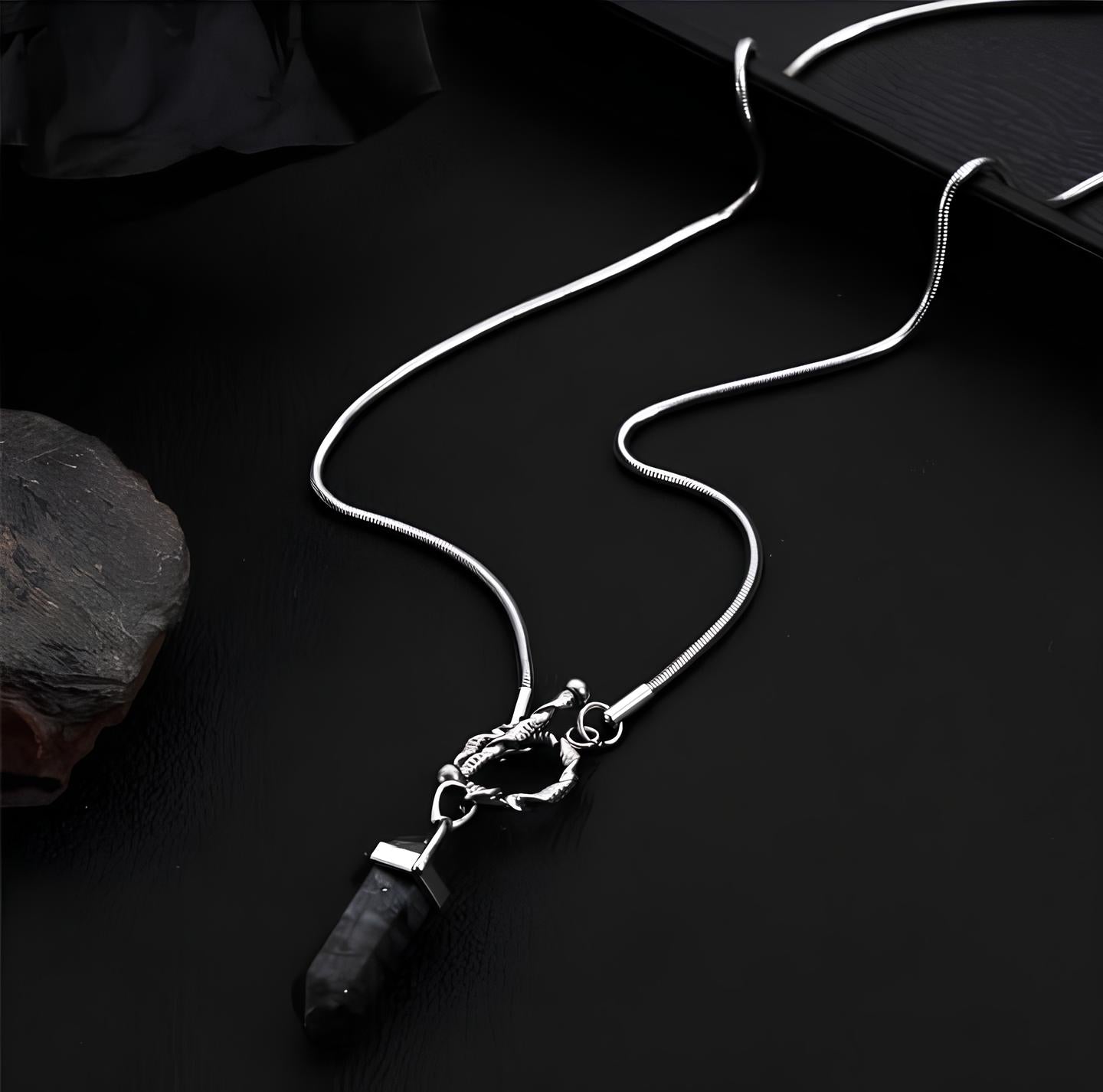 Onyx Shard Necklace