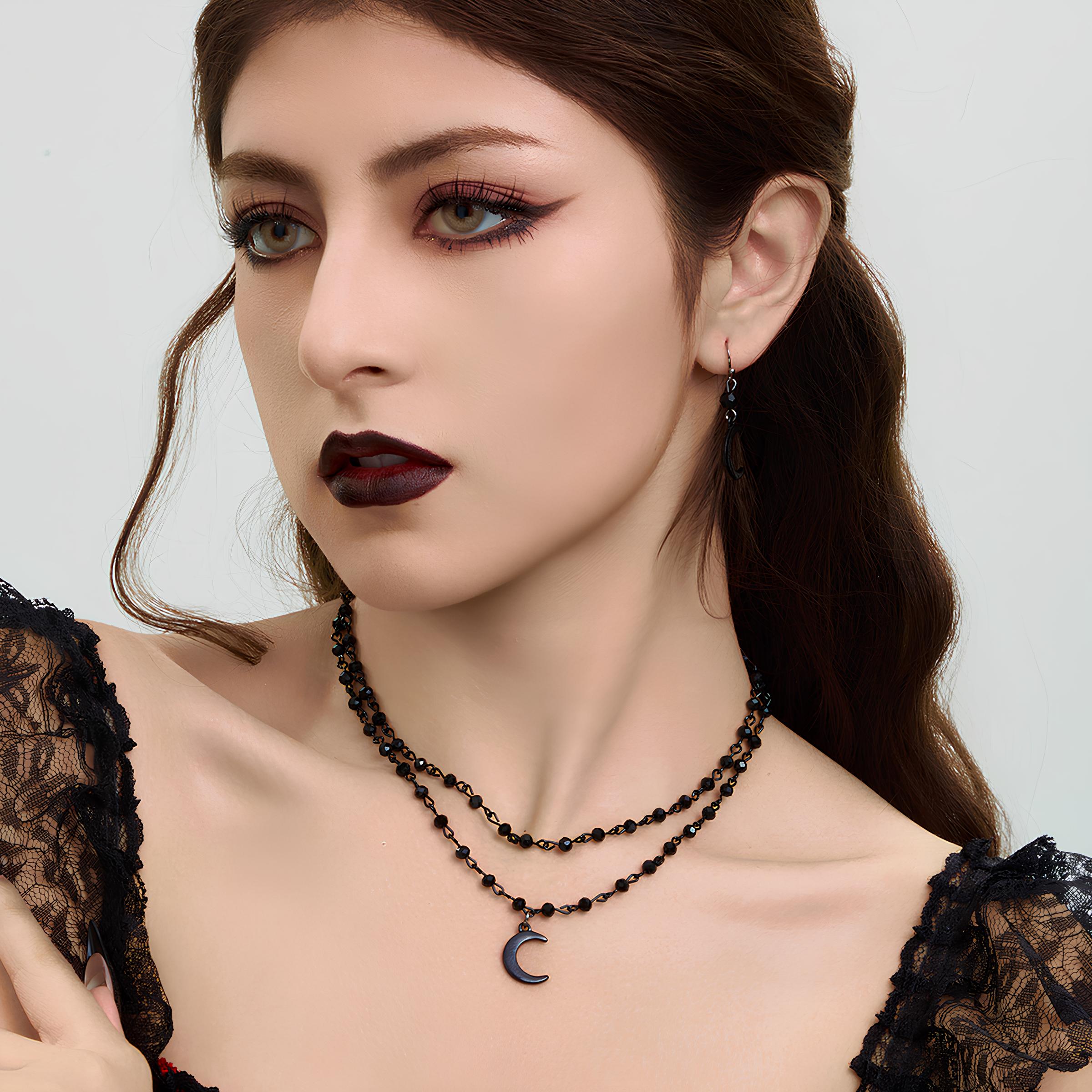 Crescent Moon Choker