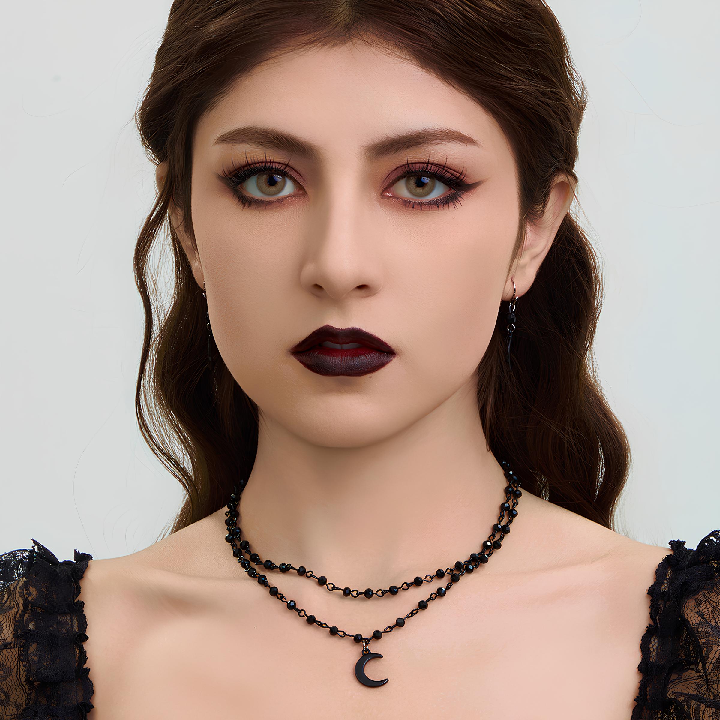 Crescent Moon Choker