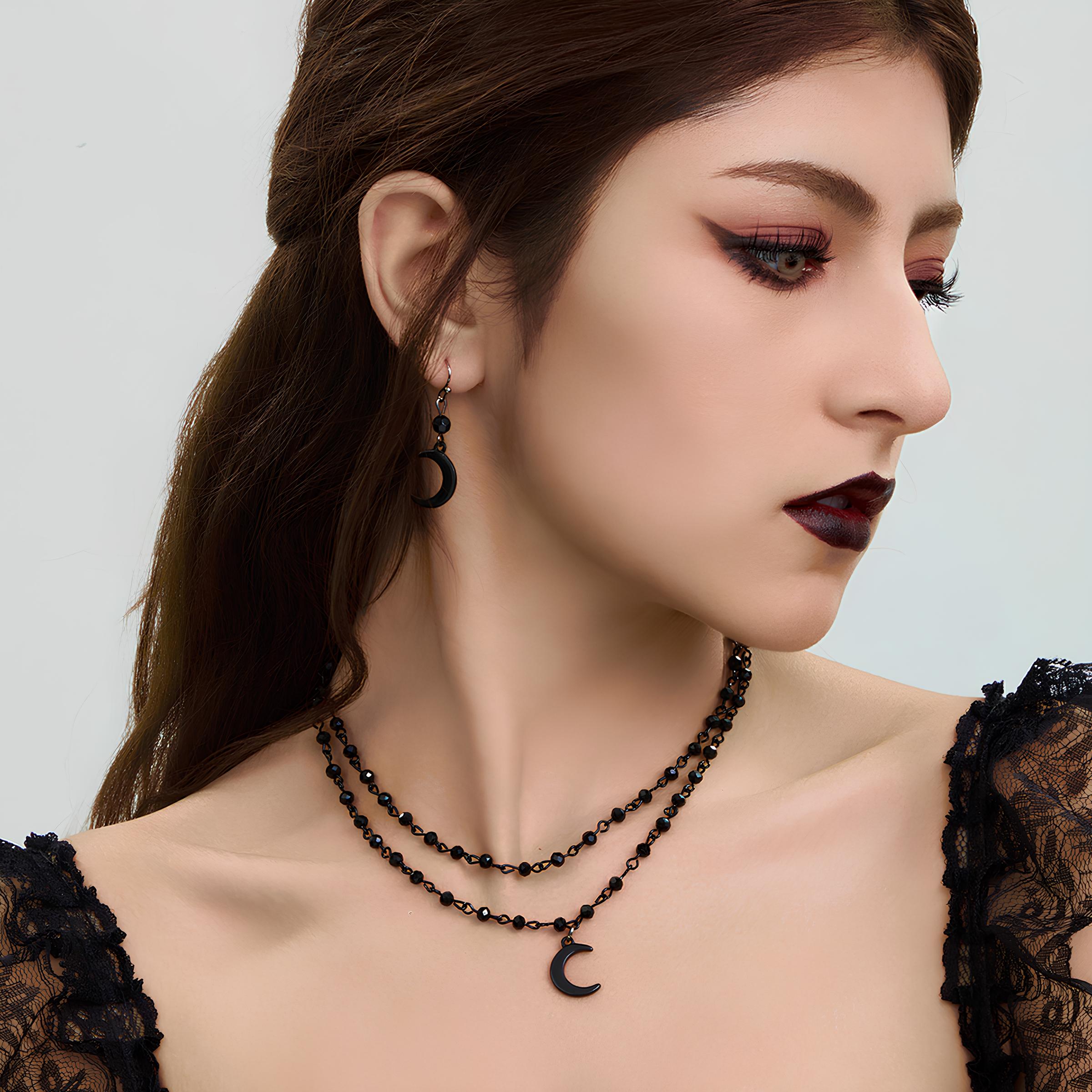 Crescent Moon Choker