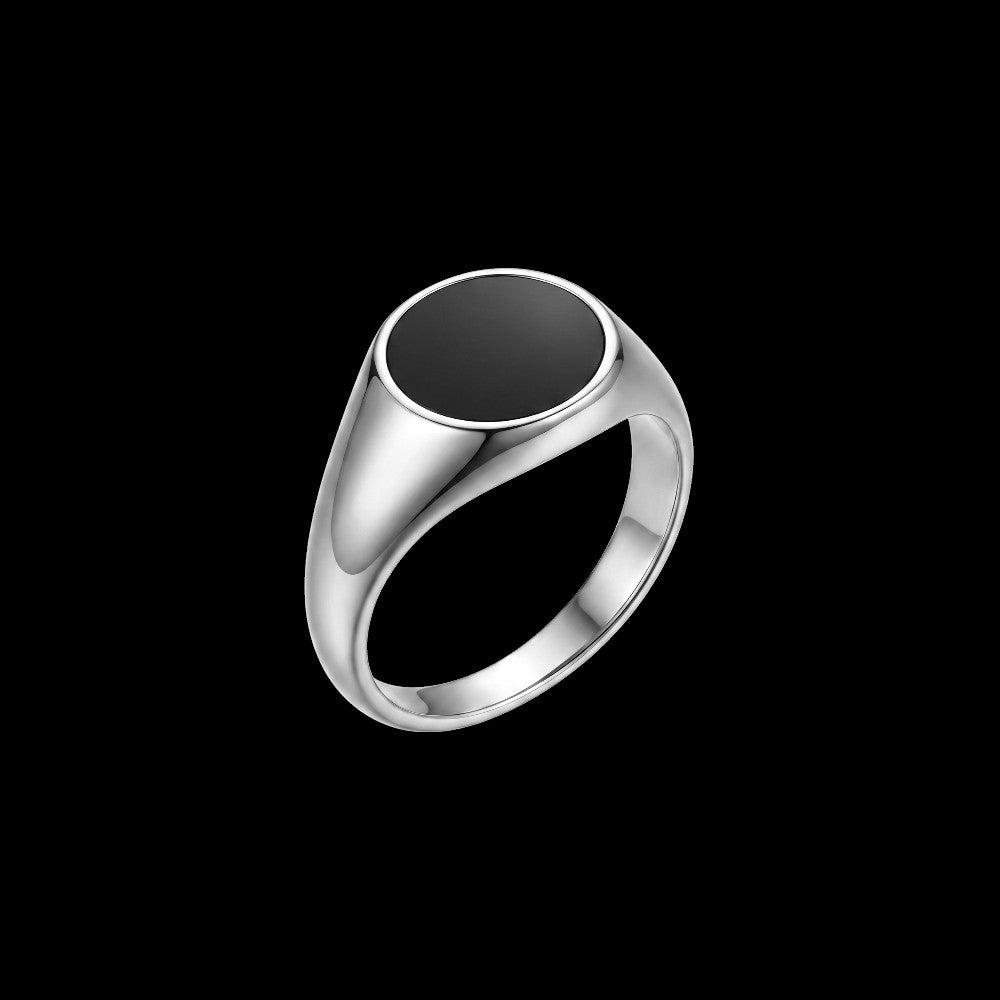 Circle Signet Ring