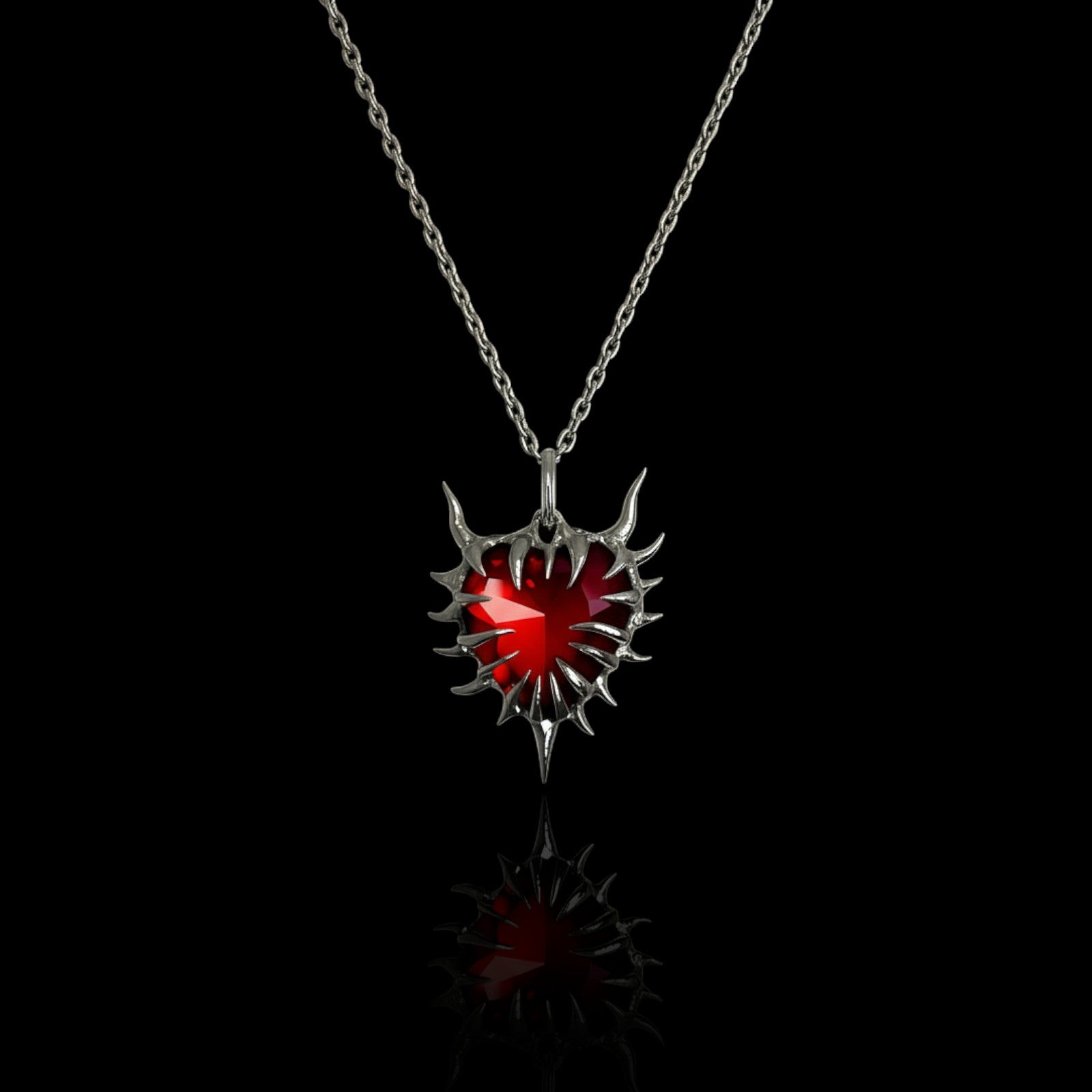 Venomous Heart Necklace