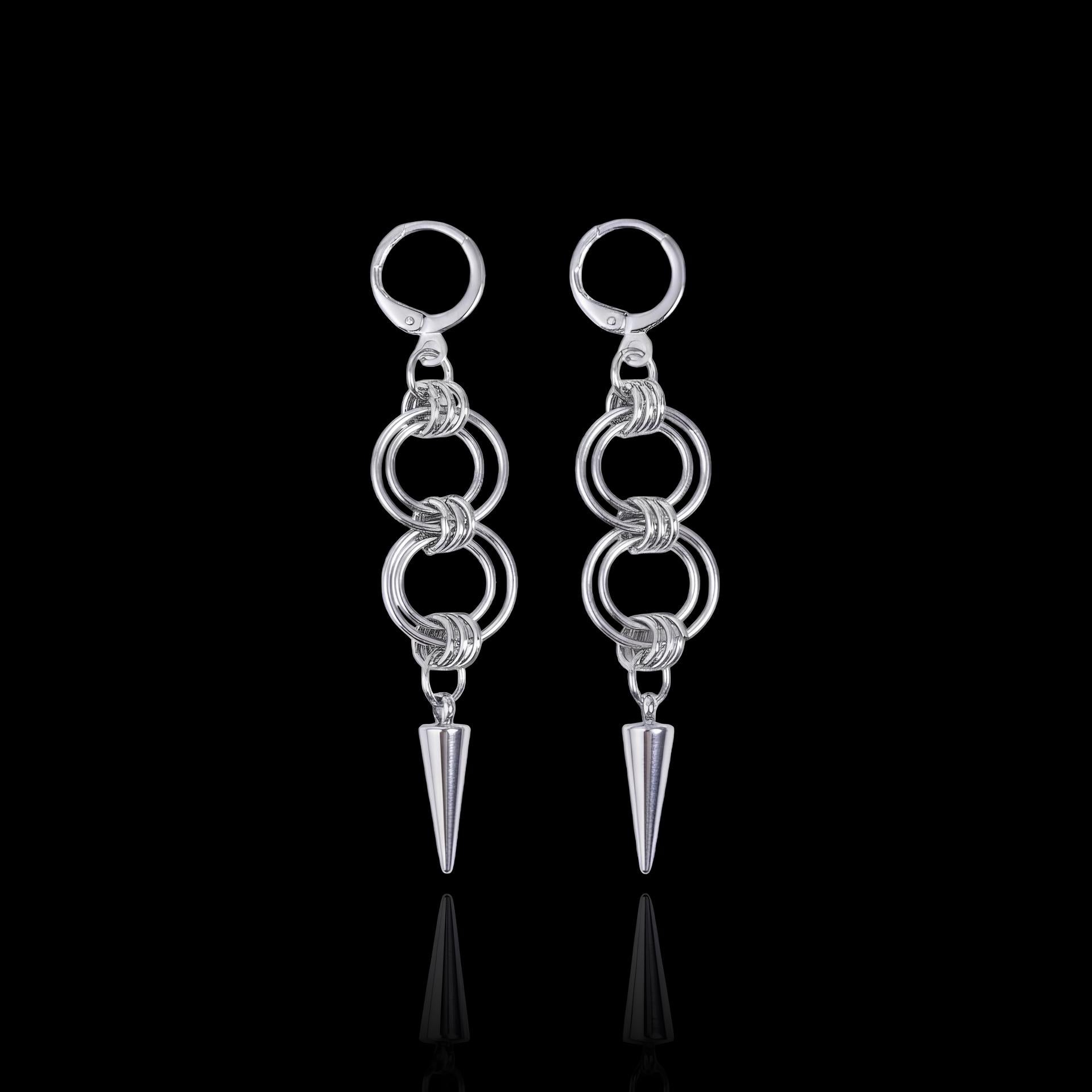 Spike Drop Hoops