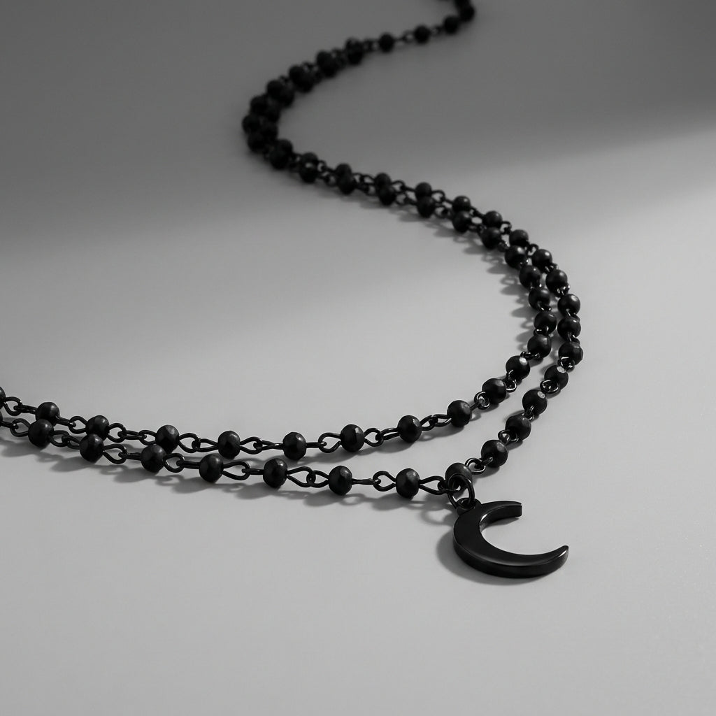Crescent Moon Choker
