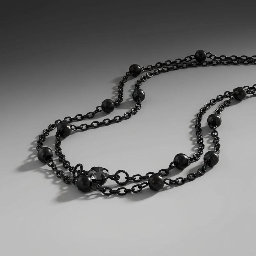 Shadow Bead Choker