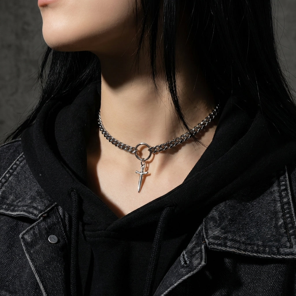 Sword and Chain Choker