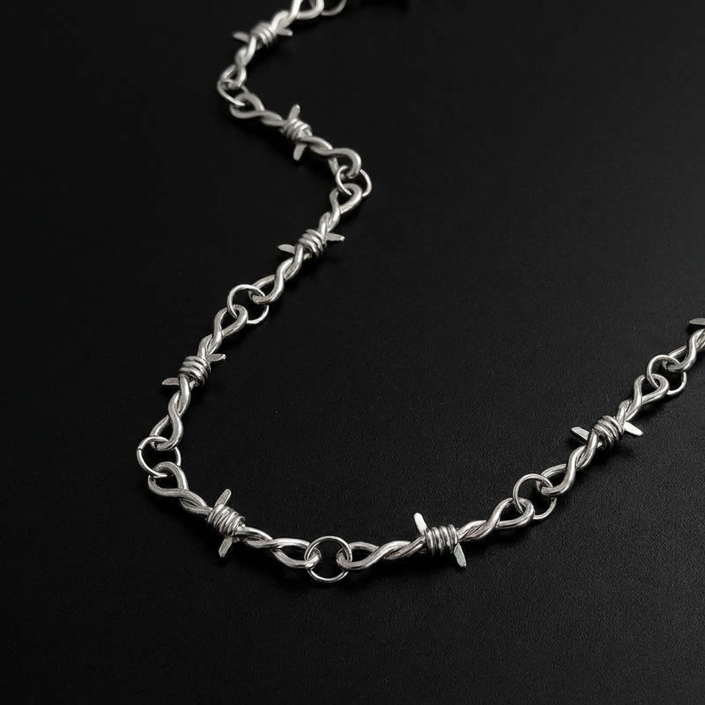 Barb Wire Necklace