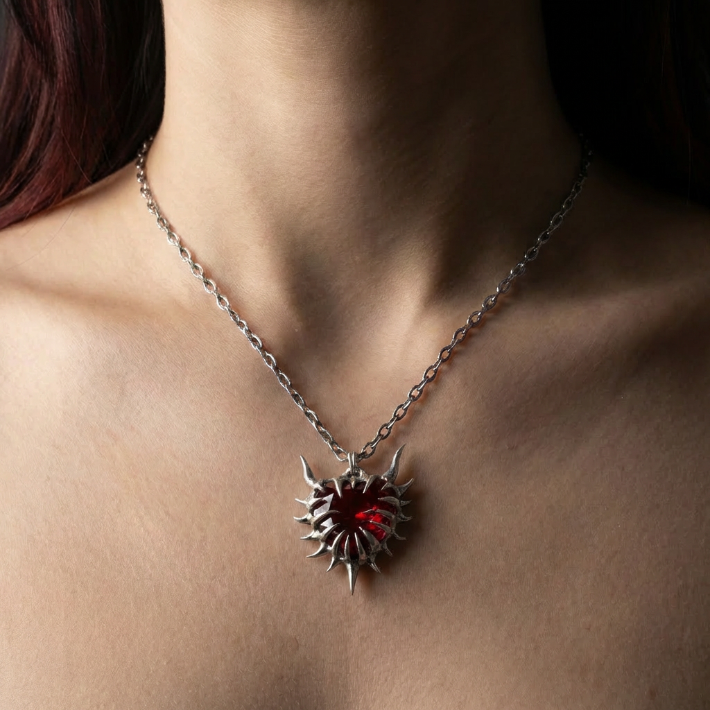 Venomous Heart Necklace