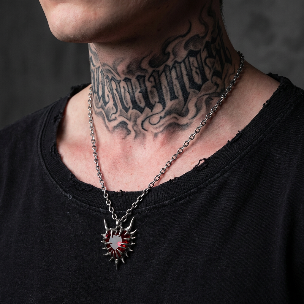 Venomous Heart Necklace