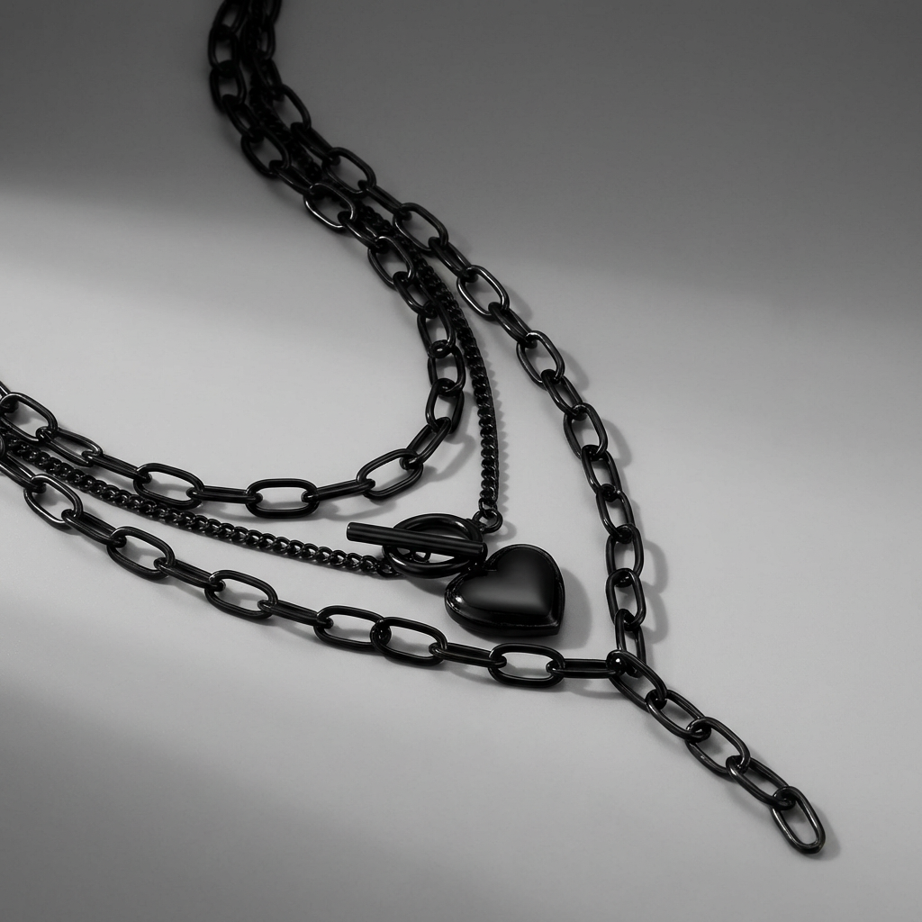 Triple Chain Necklace