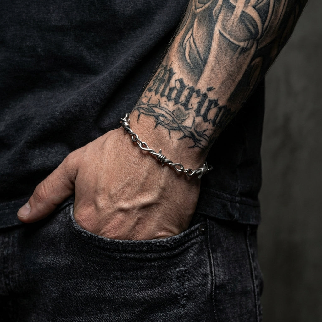 Barbed Wire Bracelet