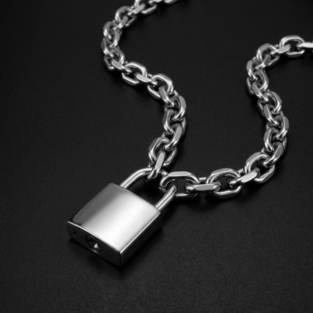 Heavy Lock Necklace