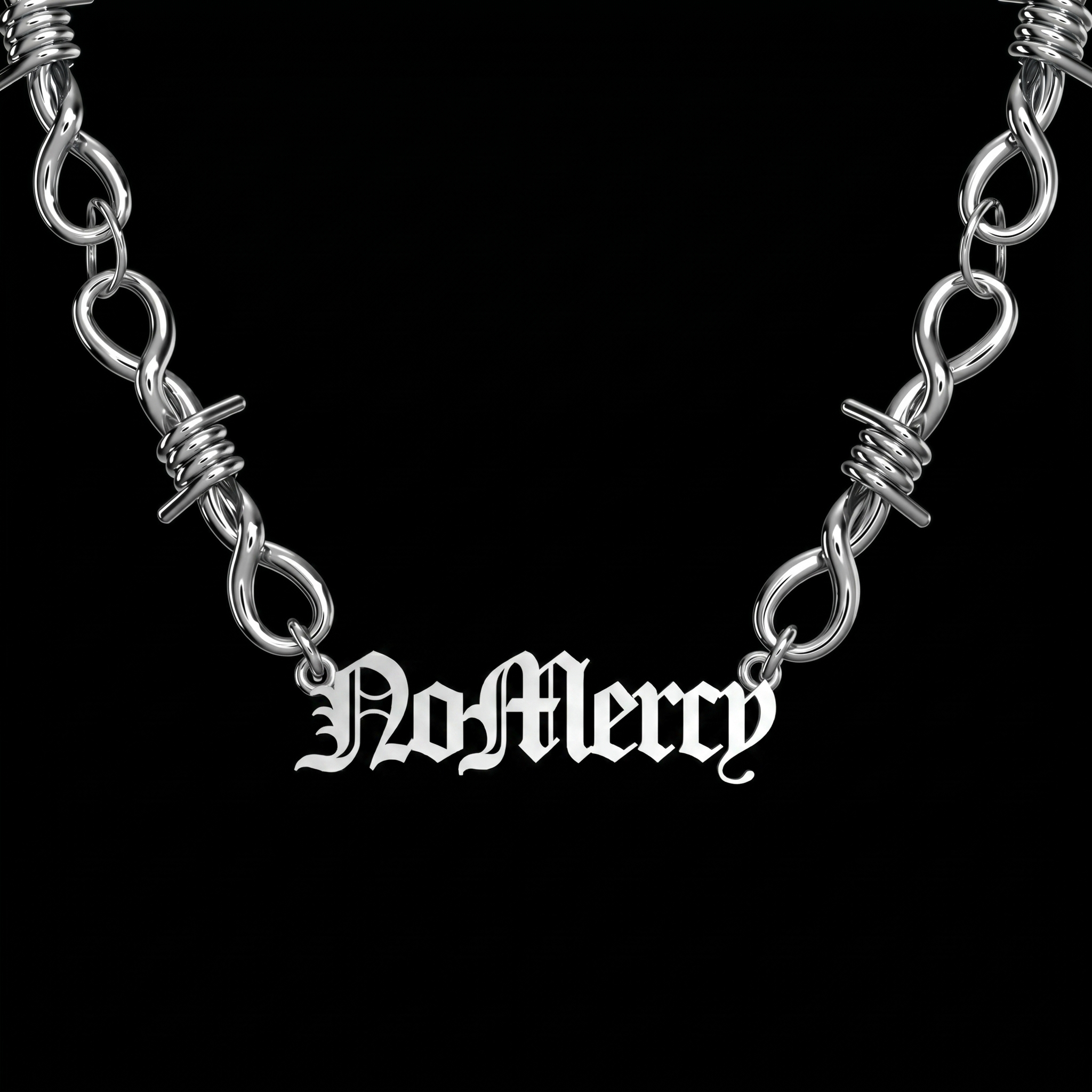 Barb Wire Name Bracelet