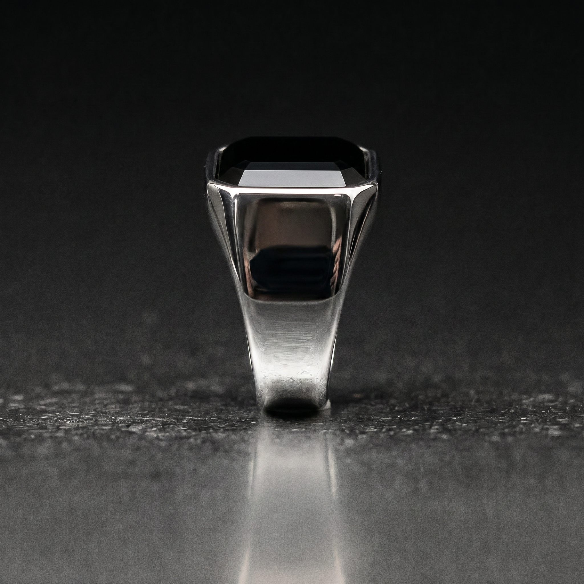Black Signet Ring