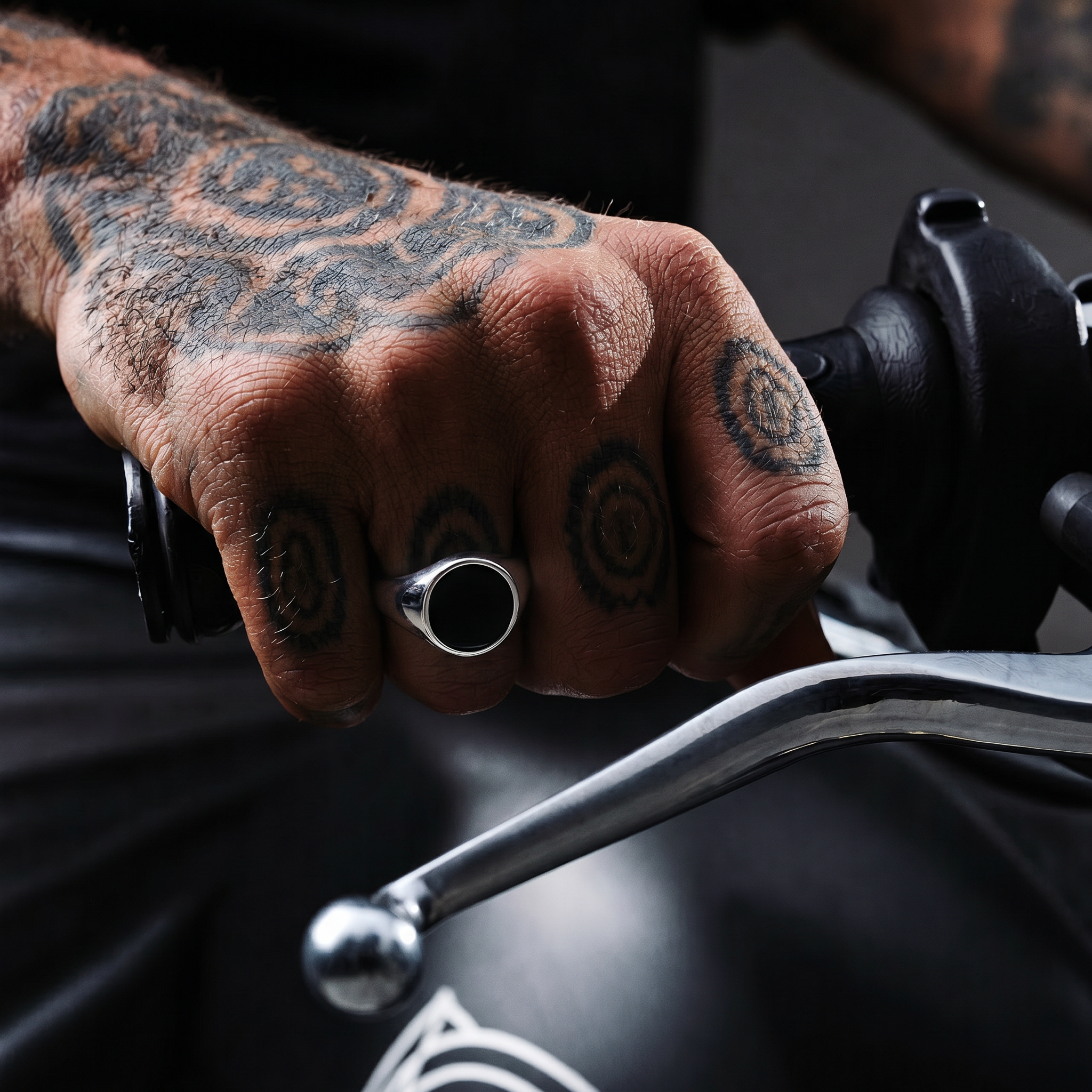 Circle Signet Ring