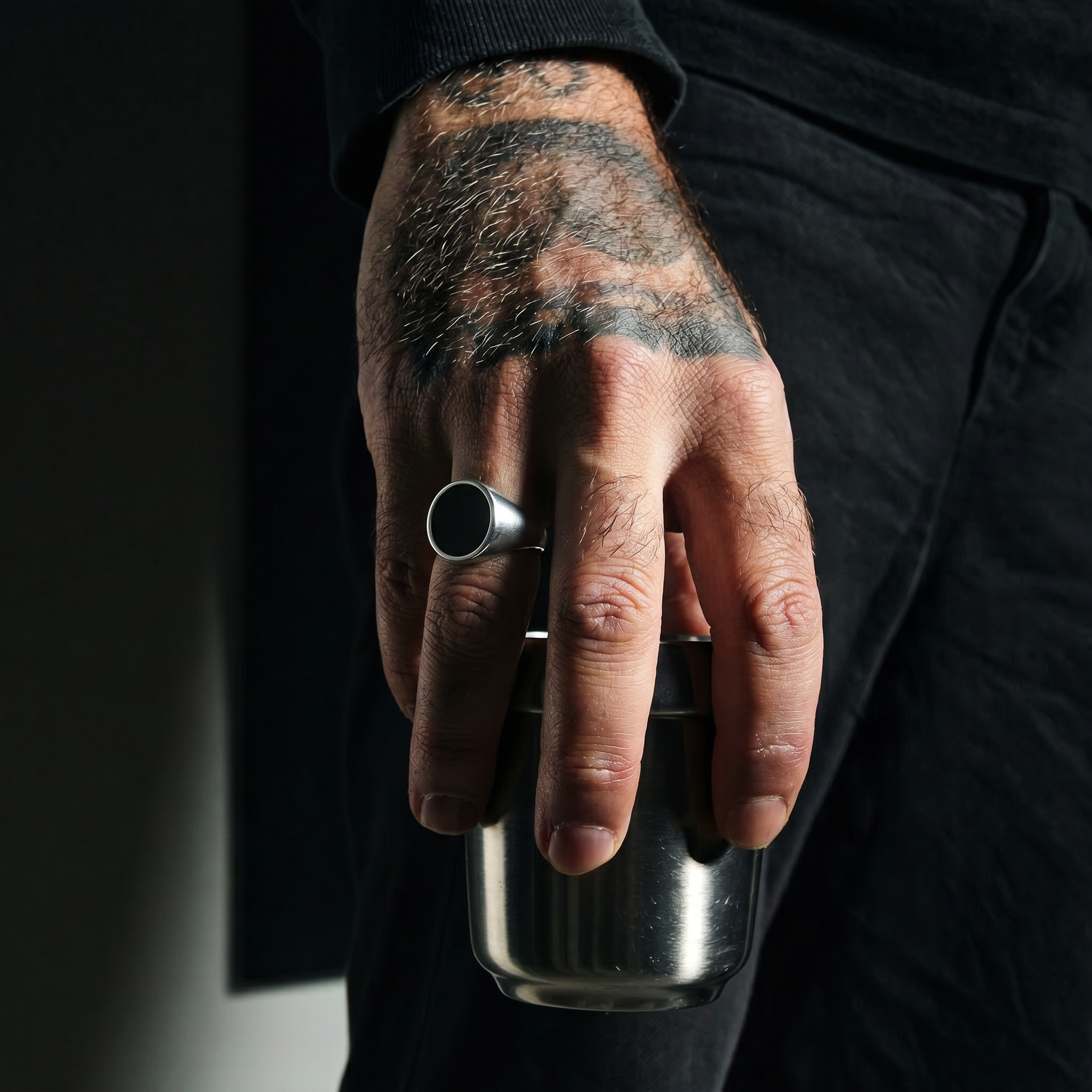 Circle Signet Ring