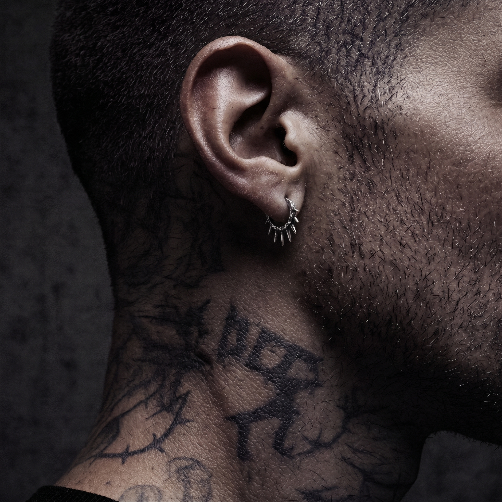 Spike Hoop Earrings