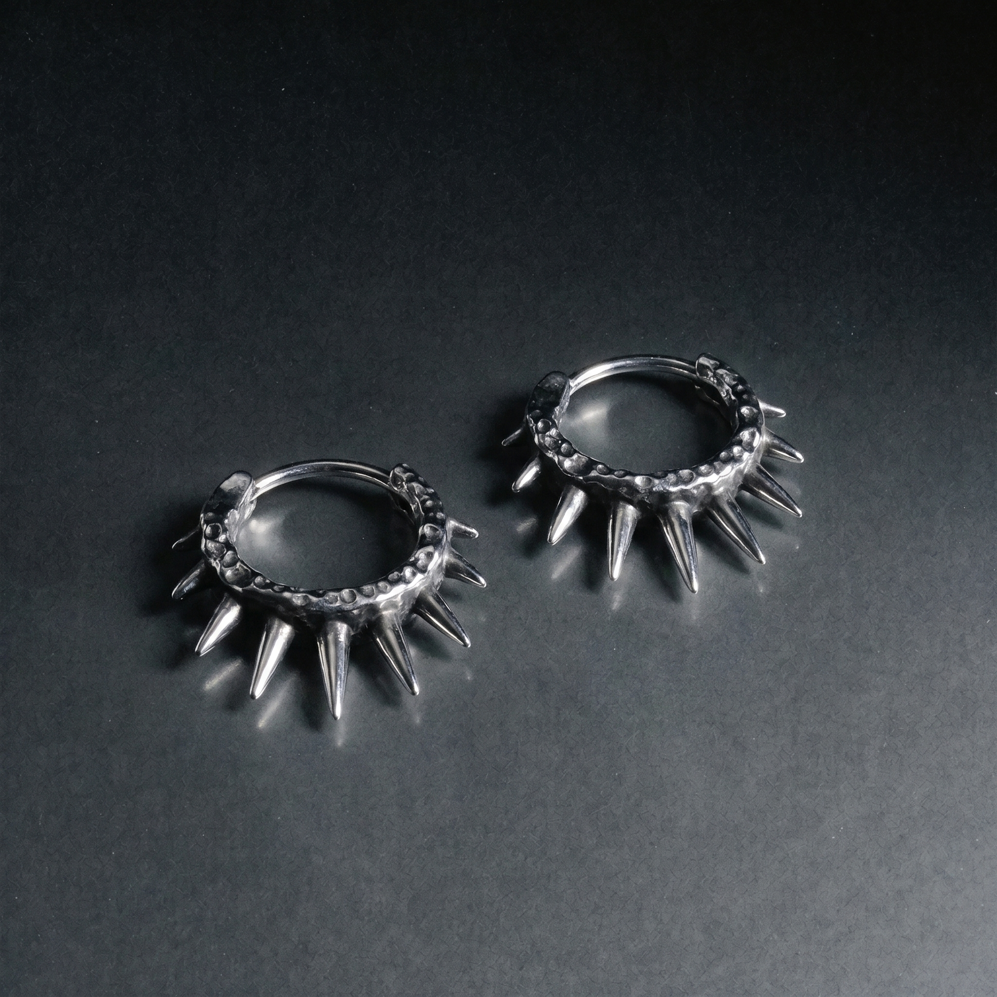 Spike Hoop Earrings
