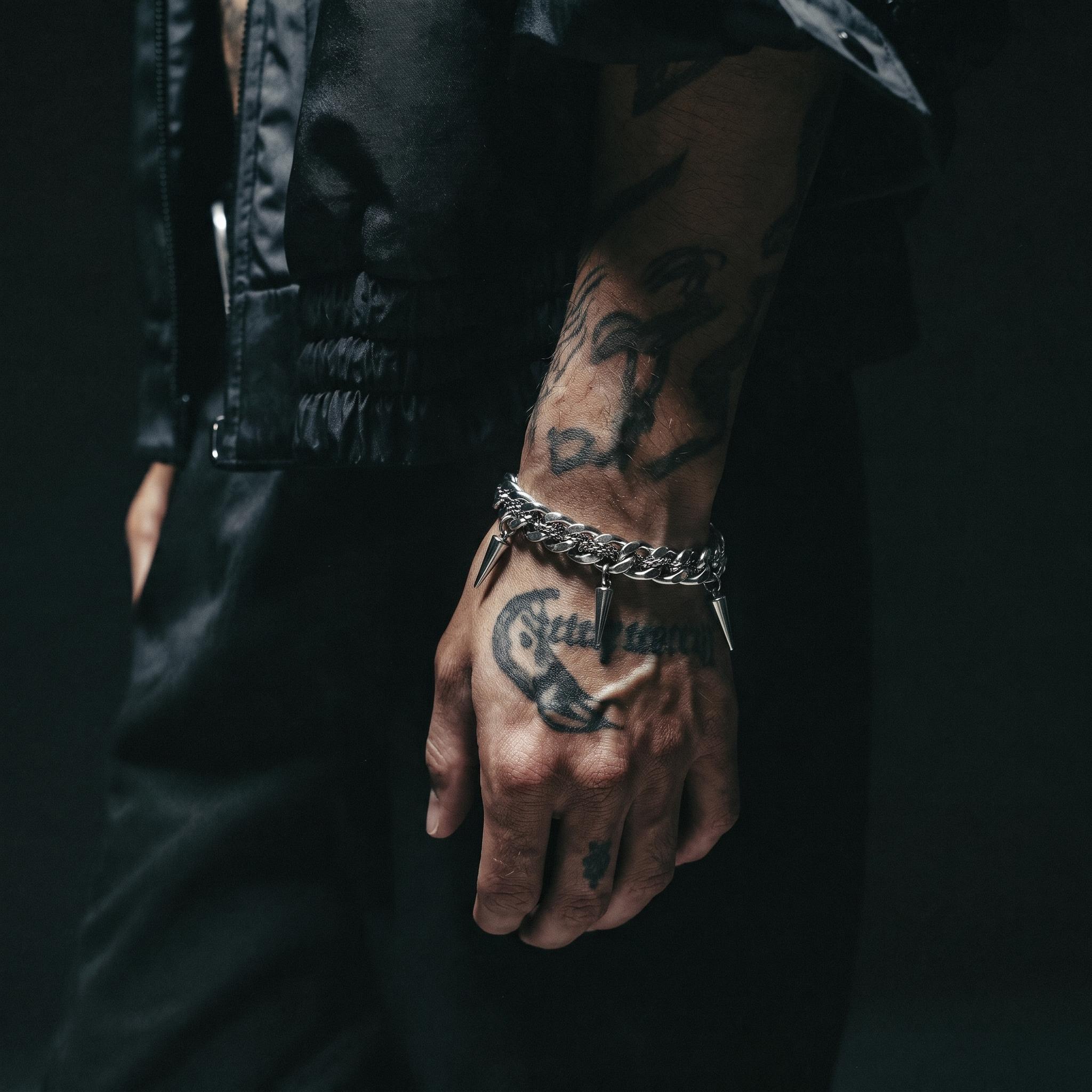 Spiked Cuban Bracelet