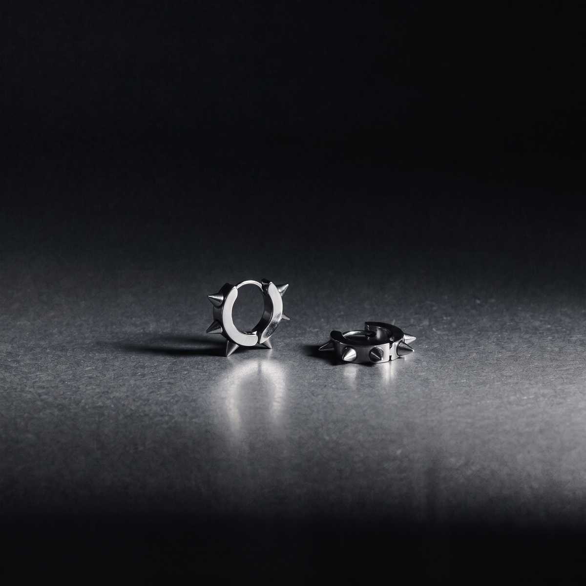 Spiked Mini Hoops