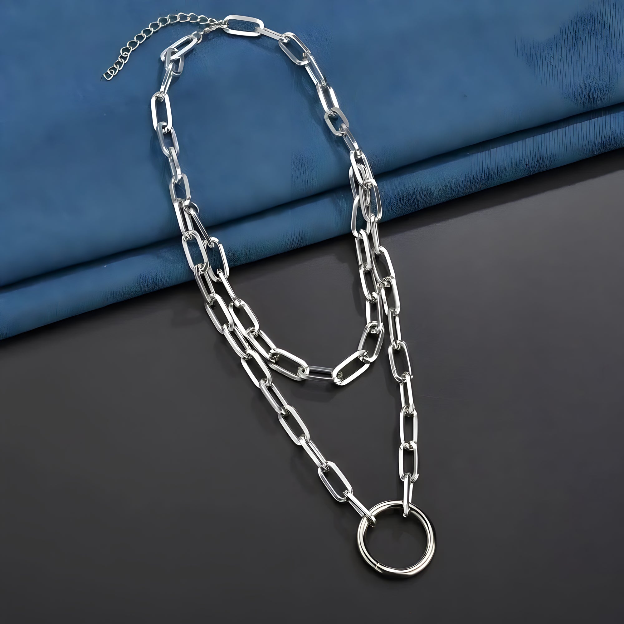 Layered O-Chain Necklace