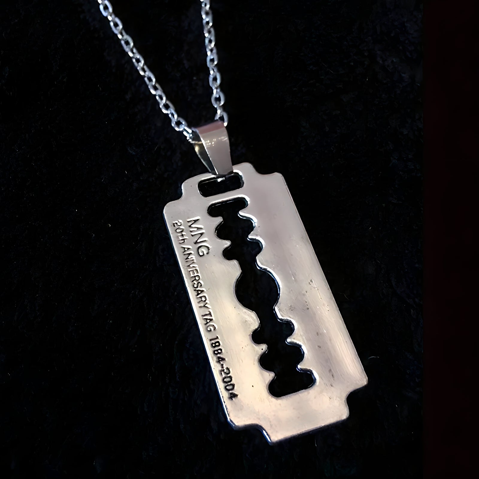 Razor Blade Necklace