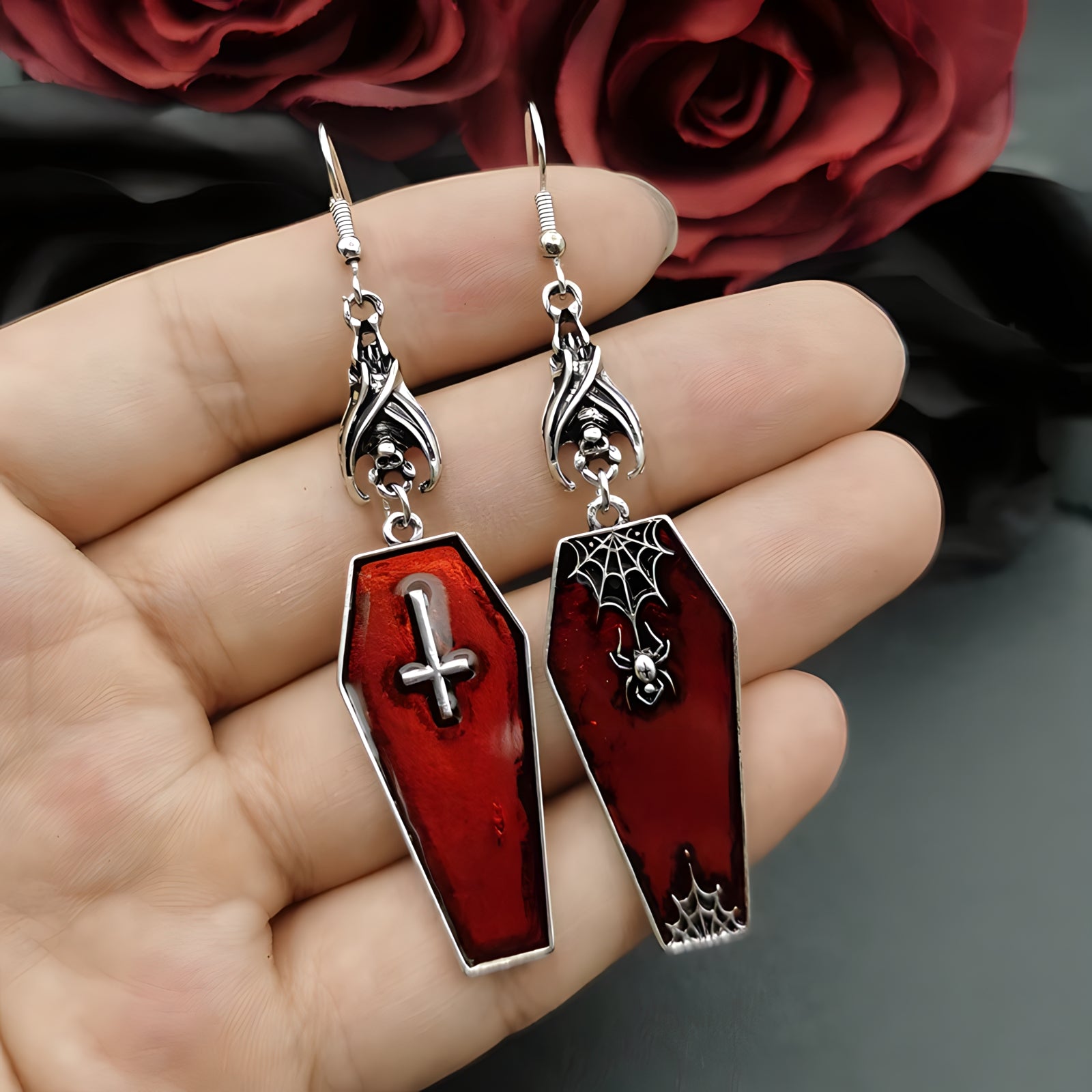 Dracula Earrings