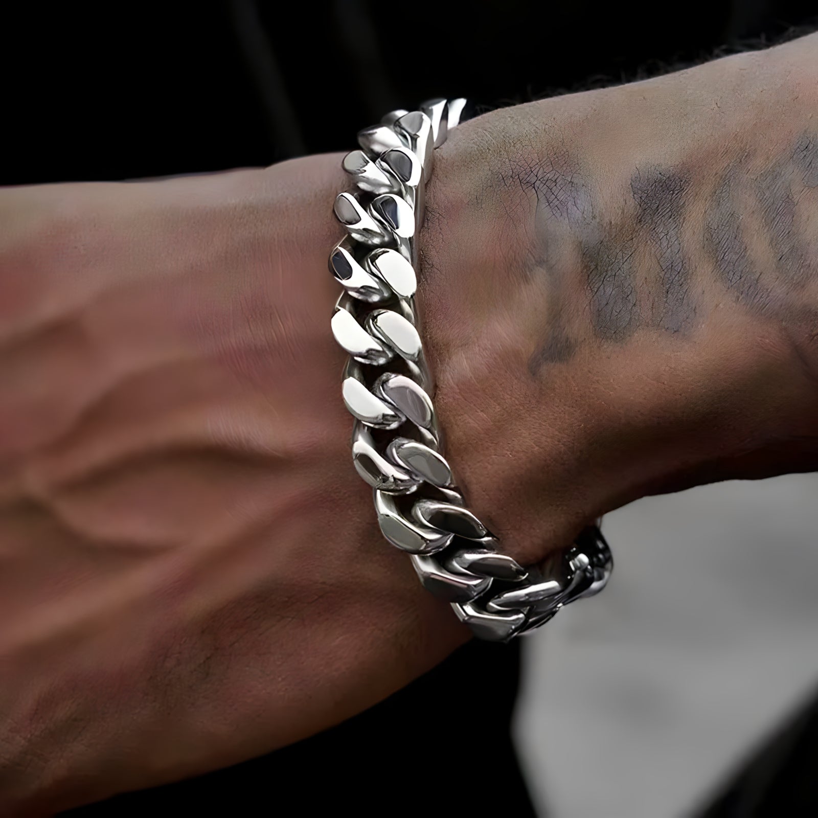 9mm Cuban Chain Bracelet