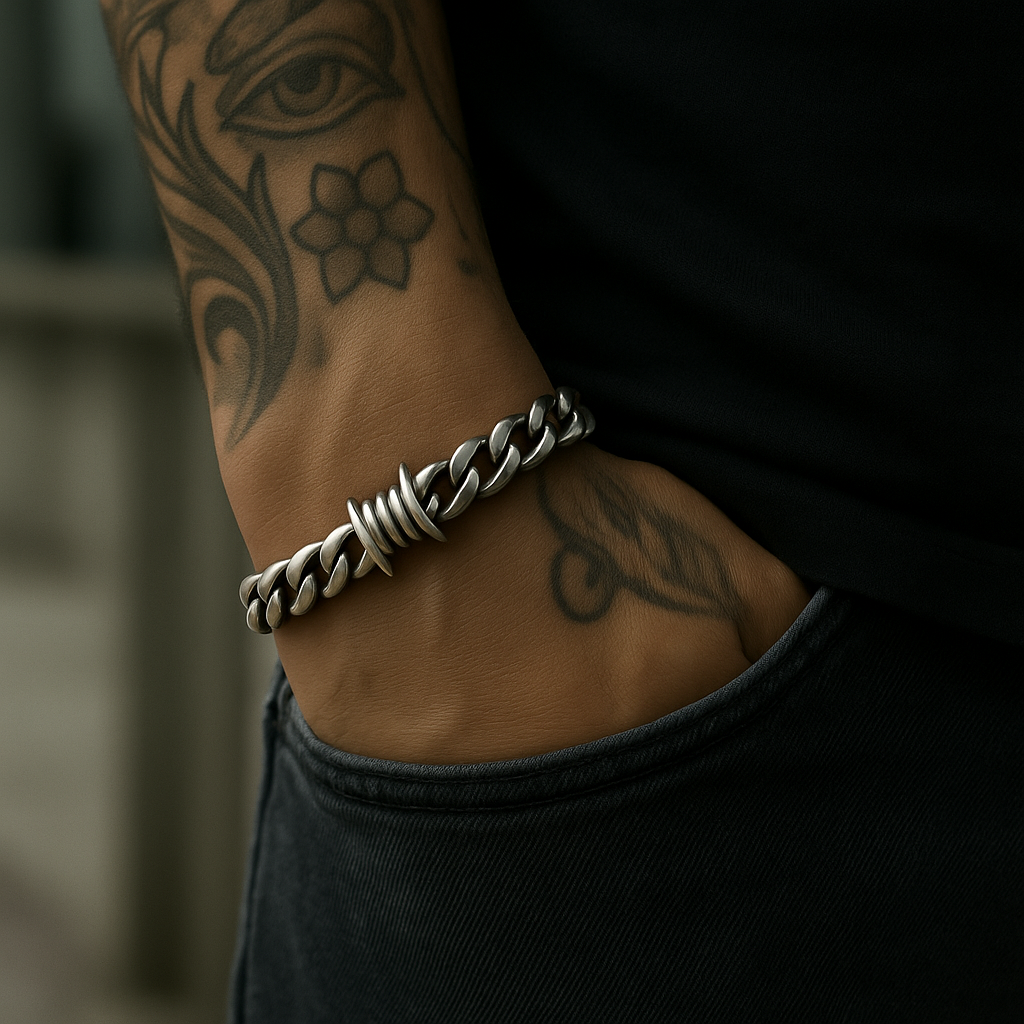 Barb Cuban Bracelet