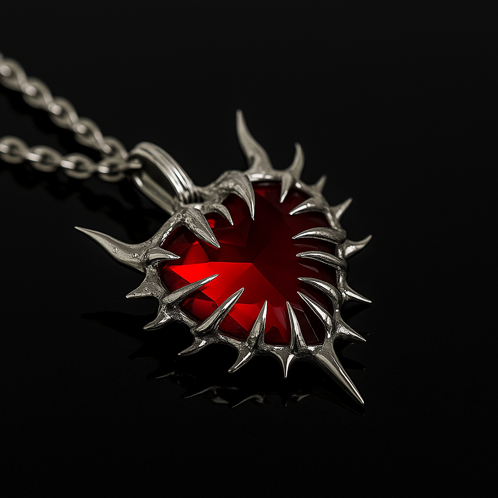 Venomous Heart Necklace