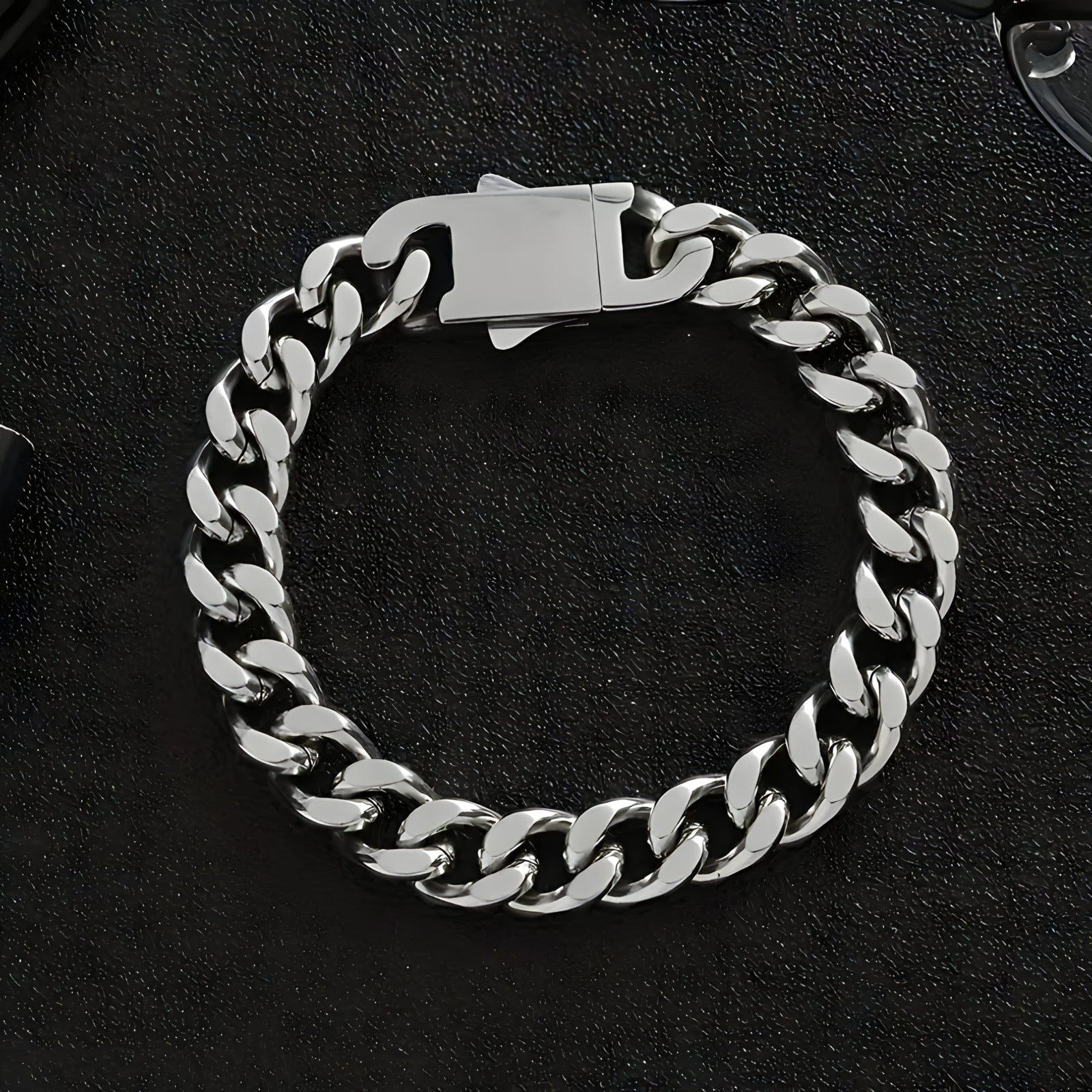 9mm Cuban Chain Bracelet